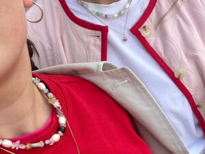 Me Myself And I -kaulakoru kauriin ja ravun kivillä - WOWO vibes Me Myself And I -kaulakoru kauriin ja ravun kivillä