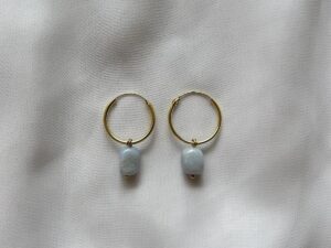 Minimalist beauty -korvakorut crazy lace akaatti - WOWO vibes Minimalist beauty -korvakorut crazy lace akaatti