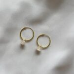 Minimalist beauty -korvakorut ruusukvartsi