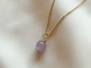 Unique me -kaulakoru ametisti: TASAPAINO - WOWO vibes Unique me -kaulakoru ametisti: TASAPAINO